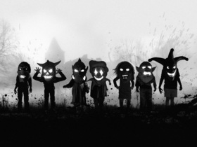 Kinder-Halloween
